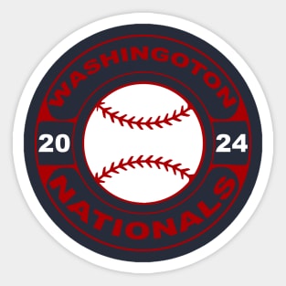 Nationals Baseball 24' Sticker